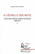 Couverture de « L'échelle des mots »