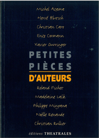 Couverture du livre « Petites pièces d'auteurs 1 », Éditions Théâtrales